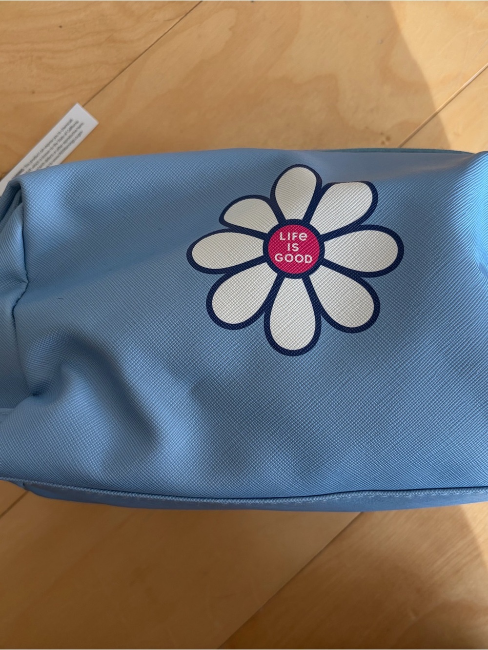 Life is Good Women's Daisy Pouch - Light Blue